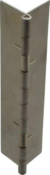 Value Collection - 5" Long x 2" Wide x 0.05" Thick, Spring Hinge - Stainless Steel - Benchmark Tooling