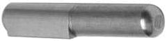 Value Collection - 5-29/32" Long x 0.787" Wide x 0.984" Thick, Weld On Hinge - Steel with Brass Pin - Benchmark Tooling