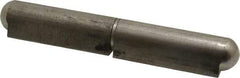 Value Collection - 5-29/32" Long x 0.787" Wide x 0.984" Thick, Weld On Hinge - Stainless Steel with Stainless Pin - Benchmark Tooling