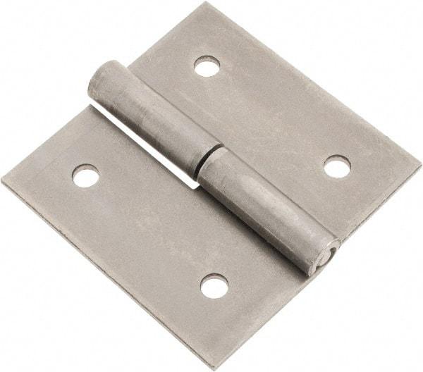 Made in USA - 2-1/2" Long x 2-1/2" Wide x 0.093" Thick, Slip Joint Hinge - Steel - Benchmark Tooling