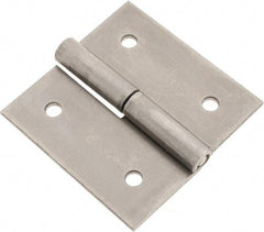 Made in USA - 2-1/2" Long x 2-1/2" Wide x 0.093" Thick, Slip Joint Hinge - Steel - Benchmark Tooling
