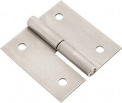 Made in USA - 3" Long x 3" Wide x 0.093" Thick, Slip Joint Hinge - Steel - Benchmark Tooling