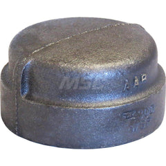 Black Cap: 3/8″, 300 psi, Threaded Malleable Iron, Galvanized Finish, Class 300