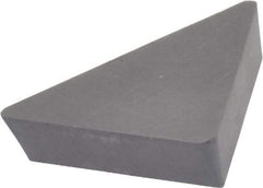 Interstate - TPG322 Grade I22 Carbide Turning Insert - 60° Triangle, 3/8" Inscr Circle, 1/8" Thick, 1/32" Corner Radius - Benchmark Tooling
