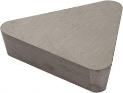 Interstate - TPG324 Grade I55 Carbide Turning Insert - 60° Triangle, 3/8" Inscr Circle, 1/8" Thick, 1/16" Corner Radius - Benchmark Tooling