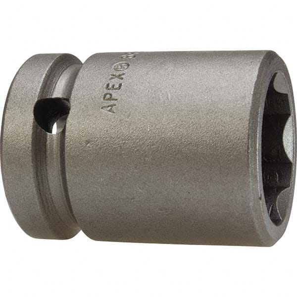 Apex - Impact Sockets Drive Size (Inch): 1/2 Size (Inch): 1 - Benchmark Tooling