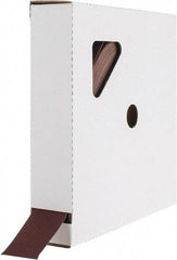 Tru-Maxx - 1-1/2" x 50 Yd 320 Grit Aluminum Oxide Cloth Roll - Extra Fine Grade, J Weighted Backing - Benchmark Tooling