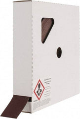 Tru-Maxx - 1-1/2" x 50 Yd 180 Grit Aluminum Oxide Cloth Roll - Very Fine Grade, J Weighted Backing - Benchmark Tooling