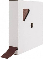 Tru-Maxx - 1-1/2" x 50 Yd 120 Grit Aluminum Oxide Cloth Roll - Fine Grade, J Weighted Backing - Benchmark Tooling