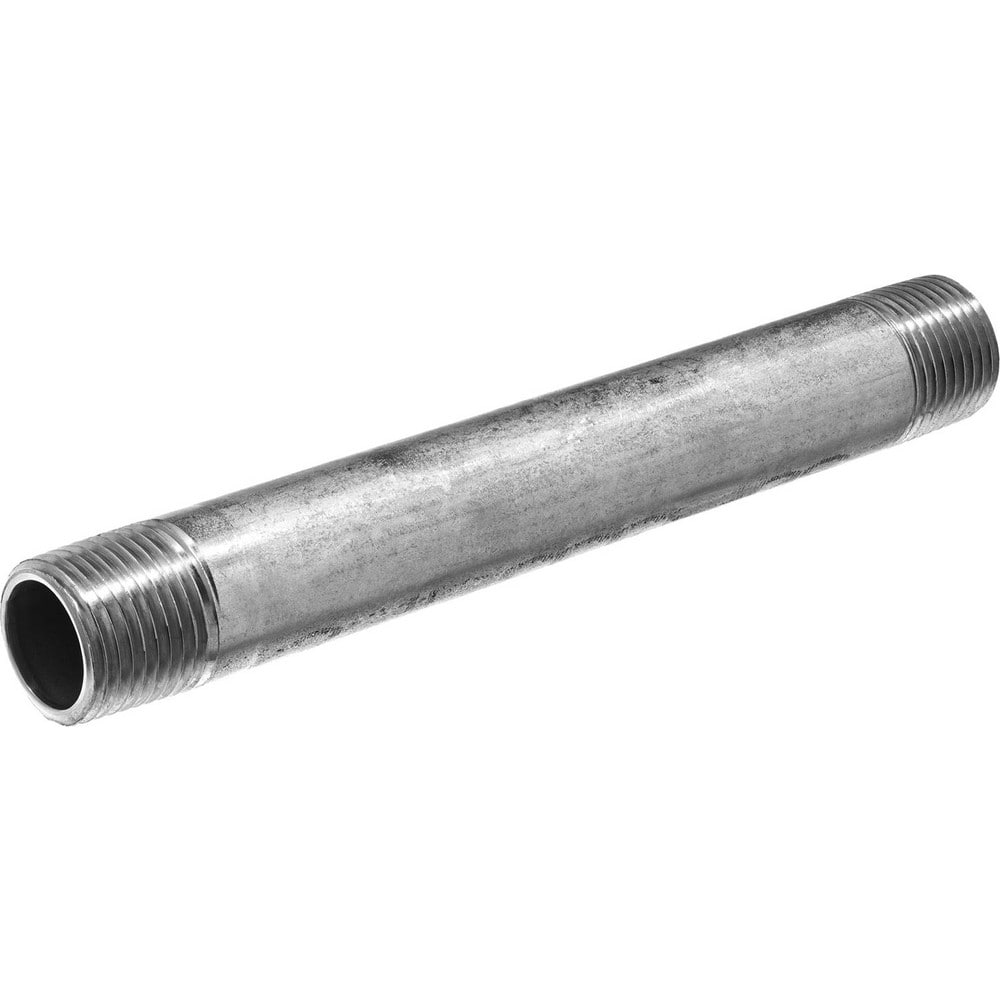 Aluminum Pipe Nipples & Pipe; Style: Threaded on Both Ends; Pipe Size: 1.0000 in; Length (Inch): 18.00; Material Grade: 6063-T6; Schedule: 40; Thread Standard: NPT; Construction: Seamless; Maximum Working Pressure: 150.000; Lead Free: Yes; Standards: UL6A