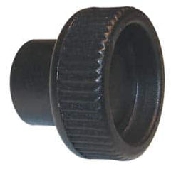 Gibraltar - M4x0.70 Knurled Shoulder Brass Thumb Screw - 14mm OAL, 20mm Head Diam x 8mm Head Height - Benchmark Tooling