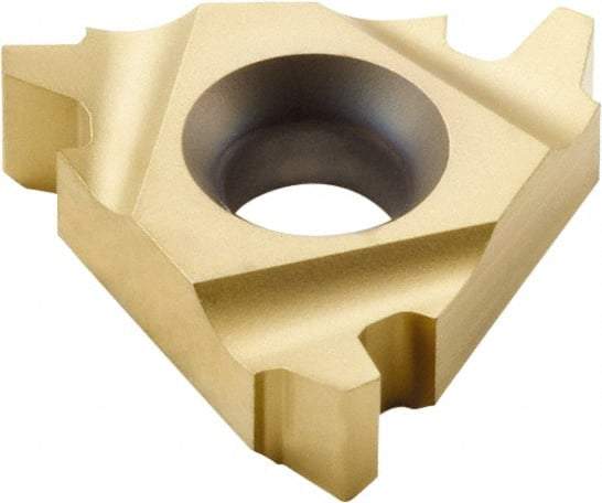 Seco - 16NR Internal Right Hand Trapez Laydown Threading Insert - Grade CP500, TiAlN/TiN Coated Carbide, 9.53mm Inscribed Circle - Benchmark Tooling