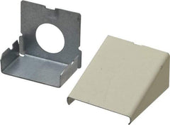 Wiremold - 1-29/32 Inch Long x 1-5/8 Inch Wide x 1-3/16 Inch High, Raceway Fitting - Ivory, For Use with Wiremold 2400 Series Raceways - Benchmark Tooling