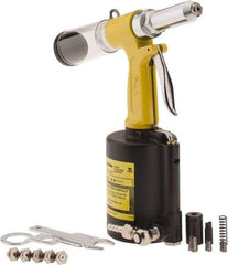 Marson - Up to 1/4" Capacity, Trigger Air Riveter - 9/16" Long Stroke, 1/4" Inlet, V-4 - Benchmark Tooling