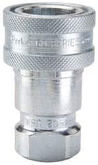 Parker - 9/16-18 SAE ORB Steel Hydraulic Hose Female Straight Thread Coupler - 5,000 psi - Benchmark Tooling
