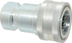 Parker - 3/4 NPTF Steel Hydraulic Hose Female Pipe Thread Coupler - 2,500 psi - Benchmark Tooling