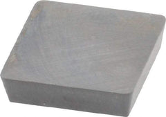 Interstate - SPG422 Grade I22 Carbide Turning Insert - Uncoated, 90° Square, 1/2" Inscr Circle, 1/8" Thick, 1/32" Corner Radius - Benchmark Tooling