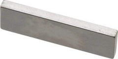 Mitutoyo - 0.101" Rectangular Steel Gage Block - Accuracy Grade AS-1, Includes Certificate of Inspection - Benchmark Tooling