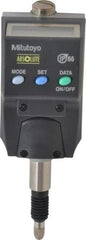 Mitutoyo - 0 to 5.6mm Range, 0.0005" Graduation, Electronic Drop Indicator - Accurate to 0.0008", English & Metric System, LCD Display - Benchmark Tooling