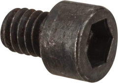 Value Collection - #2-64 UNF Hex Socket Drive, Socket Cap Screw - Alloy Steel, Black Oxide Finish, Fully Threaded, 1/8" Length Under Head - Benchmark Tooling