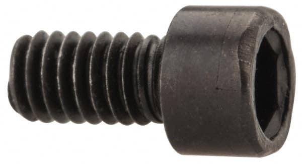 Value Collection - #2-64 UNF Hex Socket Drive, Socket Cap Screw - Alloy Steel, Black Oxide Finish, Fully Threaded, 3/16" Length Under Head - Benchmark Tooling