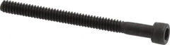 Value Collection - #4-40 UNC Hex Socket Drive, Socket Cap Screw - Alloy Steel, Black Oxide Finish, Partially Threaded, 1-3/8" Length Under Head - Benchmark Tooling