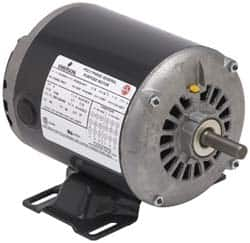 US Motors - 1/3 hp, ODP Enclosure, Auto Thermal Protection, 1,725 RPM, 115 Volt, 60 Hz, Single Phase Split Phase Motor - Size 48 Frame, Rigid Mount, 1 Speed, Sleeve Bearings, 6.8 Full Load Amps, B Class Insulation, Reversible - Benchmark Tooling