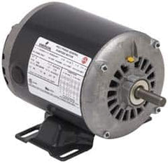 US Motors - 1/3 hp, ODP Enclosure, Auto Thermal Protection, 1,725 RPM, 115 Volt, 60 Hz, Single Phase Split Phase Motor - Size 48Z Frame, Rigid Mount, 1 Speed, Ball Bearings, 5.9 Full Load Amps, B Class Insulation, Reversible - Benchmark Tooling