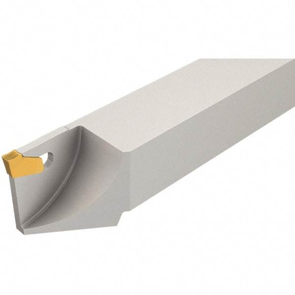 Iscar - SGTF, Right Hand Cut, 1.38" Max Workpc Diam, Indexable Cutoff Toolholder - 16mm Shank Width, 16mm Shank Height, 110mm OAL - Benchmark Tooling