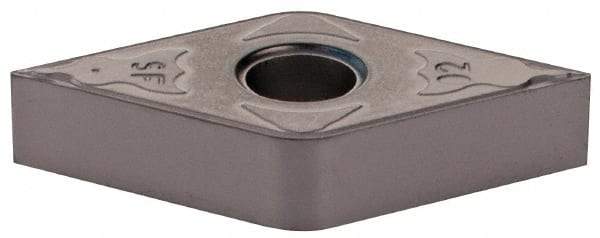 Iscar - DNGG430.5 SF Grade IC907 Carbide Turning Insert - 55° Diamond, 1/2" Inscr Circle, 3/16" Thick, 0.0079" Corner Radius - Benchmark Tooling