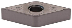 Iscar - DNGG430.5 SF Grade IC907 Carbide Turning Insert - 55° Diamond, 1/2" Inscr Circle, 3/16" Thick, 0.0079" Corner Radius - Benchmark Tooling