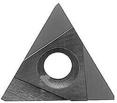 Interstate - 43TNMA Grade I55, 5/32" Cutting Width Carbide Grooving Insert - 0.21" Max Depth of Cut, Right Hand, Uncoated - Benchmark Tooling