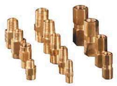 Specialty Mfr - 1/8" Brass Check Valve - Inline, FNPT x MNPT, 500 WOG - Benchmark Tooling