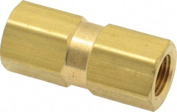 Specialty Mfr - 1/8" Brass Check Valve - Inline, FNPT x FNPT, 500 WOG - Benchmark Tooling