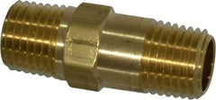 Specialty Mfr - 1/4" Brass Check Valve - Inline, MNPT x MNPT, 500 WOG - Benchmark Tooling
