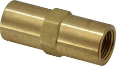 Specialty Mfr - 3/8" Brass Check Valve - Inline, FNPT x FNPT, 500 WOG - Benchmark Tooling
