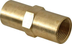 Specialty Mfr - 3/4" Brass Check Valve - Inline, FNPT x FNPT, 500 WOG - Benchmark Tooling