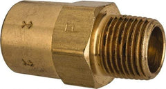 Specialty Mfr - 3/8" Brass Check Valve - Inline, FNPT x MNPT, 500 WOG - Benchmark Tooling