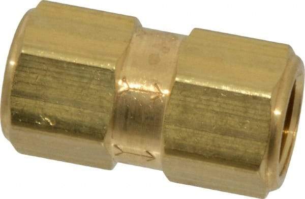 Specialty Mfr - 3/8" Brass Check Valve - Inline, FNPT x FNPT, 1,200 WOG - Benchmark Tooling