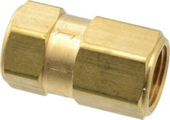 Specialty Mfr - 1/2" Brass Check Valve - Inline, FNPT x FNPT, 1,200 WOG - Benchmark Tooling