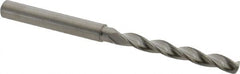 M.A. Ford - 4.9mm 150° Solid Carbide Jobber Drill - Bright Finish, Right Hand Cut, Parabolic Flute, Straight Shank, 82mm OAL, Standard Point - Benchmark Tooling