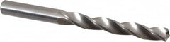 M.A. Ford - 11/32" 150° Solid Carbide Jobber Drill - Bright Finish, Right Hand Cut, Parabolic Flute, Straight Shank, 4" OAL, Standard Point - Benchmark Tooling