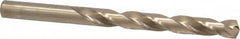 Hertel - Letter X 135° Cobalt Jobber Drill - Oxide/Gold Finish, Right Hand Cut, Spiral Flute, Straight Shank, 5-1/8" OAL, Split Point - Benchmark Tooling
