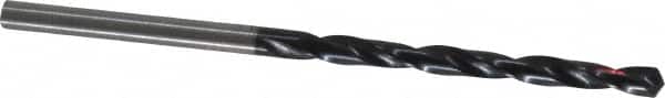 Hertel - 1/8" 135° Cobalt Jobber Drill - TiAlN Finish, Right Hand Cut, Spiral Flute, Straight Shank, 2-3/4" OAL, Split Point - Benchmark Tooling