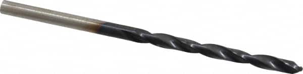 Hertel - #29 135° Cobalt Jobber Drill - TiAlN Finish, Right Hand Cut, Spiral Flute, Straight Shank, 2-7/8" OAL, Split Point - Benchmark Tooling