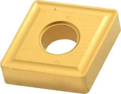 Value Collection - CNMG643 Grade TCN55 Carbide Turning Insert - TiC/TiN Finish, 80° Diamond, 3/4" Inscr Circle, 1/4" Thick, 3/64" Corner Radius, 19.3mm Long - Benchmark Tooling