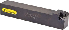 Kennametal - External Thread, Left Hand Cut, 1" Shank Width x 1" Shank Height Indexable Threading Toolholder - 6" OAL, LT 16EL Insert Compatibility, LSA Toolholder, Series LT Threading - Benchmark Tooling