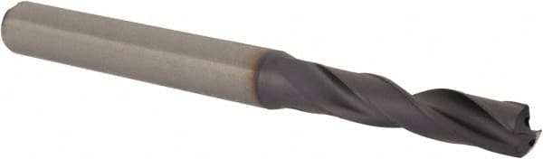 Kennametal - 5mm 140° Spiral Flute Solid Carbide Screw Machine Drill Bit - Benchmark Tooling