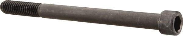 Value Collection - 7/16-14 UNC Hex Socket Drive, Socket Cap Screw - Alloy Steel, Black Oxide Finish, Partially Threaded, 5-1/2" Length Under Head - Benchmark Tooling