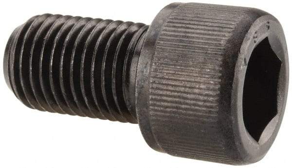 Value Collection - 7/16-20 UNF Hex Socket Drive, Socket Cap Screw - Alloy Steel, Black Oxide Finish, Fully Threaded, 3/4" Length Under Head - Benchmark Tooling